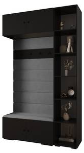 Garderobe Inova 2 Z20 Schwarz - Grau - Schwarz