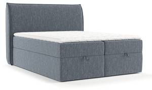 Boxspringbett Mensa Blau - Breite: 180 cm