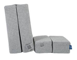 Sofa Klappbett 1Pl. Schaum 70x190 Grau - Textil - 69 x 68 x 67 cm
