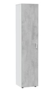 1-Tür Mehrzweckschrank  Reno Grau - Holzwerkstoff - 37 x 182 x 41 cm