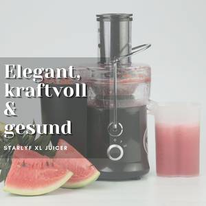 Entsafter Xl Juicer Schwarz - Kunststoff - 16 x 25 x 30 cm