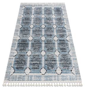 Tapis Moderne Belle Br22a Beige et Bleu 200 x 290 cm