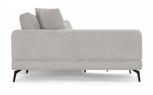 3-Sitzer Ecksofa Maggie Grau Grau - Ecke davorstehend links