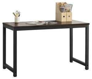 Schreibtisch Herning Schwarz - Holzwerkstoff - 120 x 75 x 60 cm