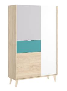 Kommode Dcelia Weiß - Holzwerkstoff - 81 x 137 x 43 cm