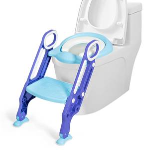 Kinder Toilettensitz höhenverstellbar Violett - Kunststoff - 24 x 65 x 37 cm