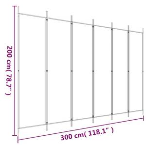 Raumteiler 3015997-4 (6-teilig) Anthrazit