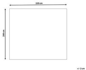 Tagesdecke SURMI Cremeweiß - Weiß - Breite: 220 cm