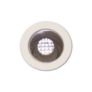 Lampada a incasso Cosa 15 1 luce Set da 10 Acciaio inox Bianco caldo