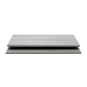 Einlegeboden Soft Smart I (2er-Set) Silbereiche Dekor - für 120 cm Breite / 42 cm Tiefe