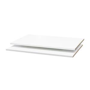 Tablettes Soft Smart II (lot de 2) Blanc - Pour 150 cm de largeur / 61 cm de profondeur