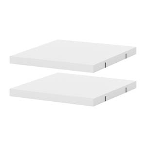 Tablettes d'étagère Cody Lot de 2 - Blanc alpin - Largeur : 41 cm