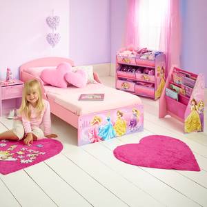 Einzelbett Princess Pink - Holzwerkstoff - 77 x 59 x 142 cm