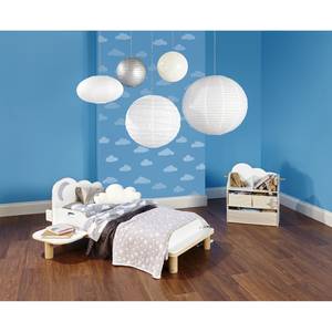 Eenpersoonsbed Star Bright Wit - Plaatmateriaal - 112 x 69 x 168 cm