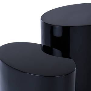 Tables d’appoint Elipse Noir - Noir brillant