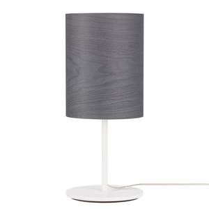 Lampe Veneli 1 ampoule - Frêne anthracite / Blanc