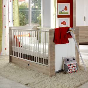 Babybed Emma eikenhout wit