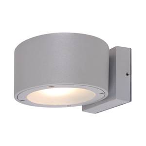 Enerziezuinige buitenlamp Bar aluminium zilverkleurig 2 lichtbronnen