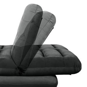 Schlafsofa Energy Webstoff Schwarz