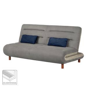 Schlafsofa Energy Webstoff Grau / Cappuccino / Blau