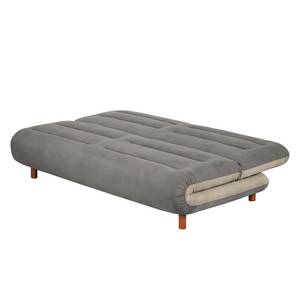 Schlafsofa Energy Webstoff Grau / Cappuccino / Blau