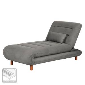 Chaiselongue Energy Webstoff Grau