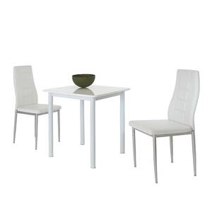 Eettafel Sofia (3-delige set) wit