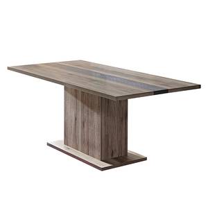 Eettafel Adorno eikenhoutkleurig/leisteenkleurig