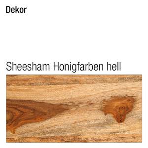 Table Andaman Sheesham - Coloris miel clair - 160 x 90 cm