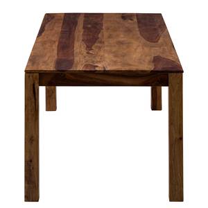 Eettafel Andaman massief sheeshamhout - Sheeshamhout donker honingkleurig - Breedte: 200 cm