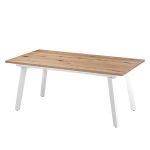 Eettafel Anzio Balkeneikenhout/Wit