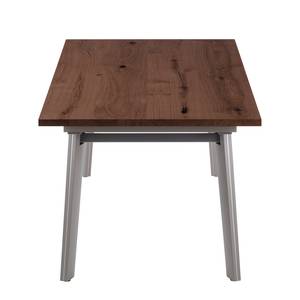 Eettafel Anzio Knoestig notenboomhout/Mat fango