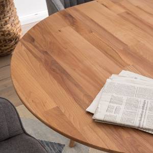 Eettafel BarviWOOD met uitschuiffunctie Bruin - Massief hout - 160 x 75 x 90 cm