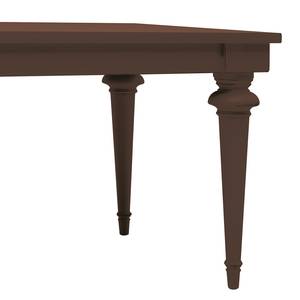 Table Azjana Pin massif - Pin marron - Sans rallonge