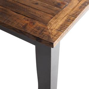 Table Balignton II Pin massif - Gris - 200 x 100 cm
