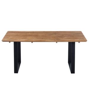 Table BalliduWOOD Chêne massif / Métal - Largeur : 180 cm
