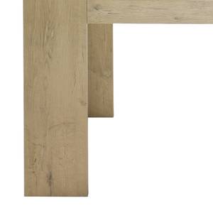 Table extensible Leaf III Imitation chêne brut de sciage - Imitation chêne brut de sciage - 180 x 90 cm