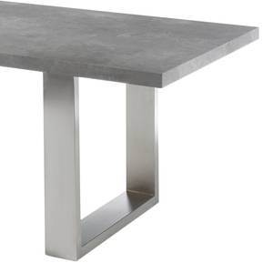 Eettafel Boonton Grijs - 220x100cm