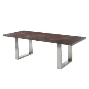 Table Boonton Marron rouille - 180 x 100 cm