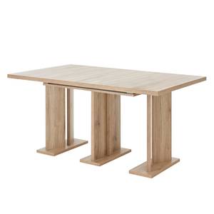 Eettafel Bridport (met uitschuiffunctie) wild eikenhouten look