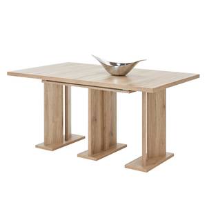 Table extensible Bridport Imitation chêne sauvage