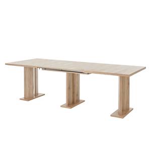 Table extensible Bridport Imitation chêne sauvage