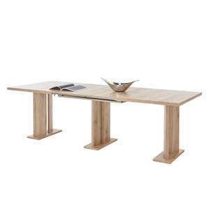 Table extensible Bridport Imitation chêne sauvage