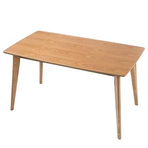 Eettafel Buckie deels massief essenhout