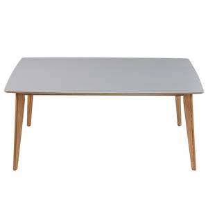 Table Clochau Partiellement en frêne massif - Gris / Frêne - 160 x 80 cm