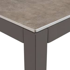 Table Conna Céramique / Aluminium - Marron