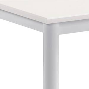 Table Corey Blanc brillant