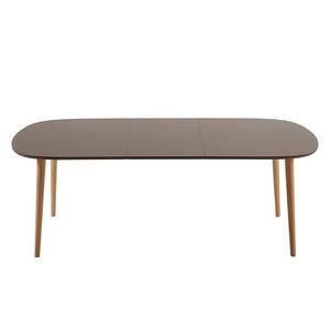 Table extensible Dalila Partiellement en hêtre massif - 160 x 100 cm