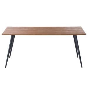 Eettafel Danica eikenhout/mat donkergrijs