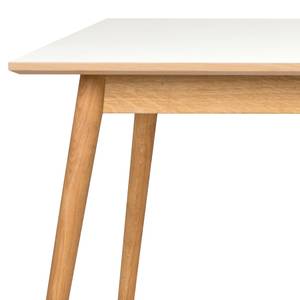 Eettafel Dot II deels massief eikenhout